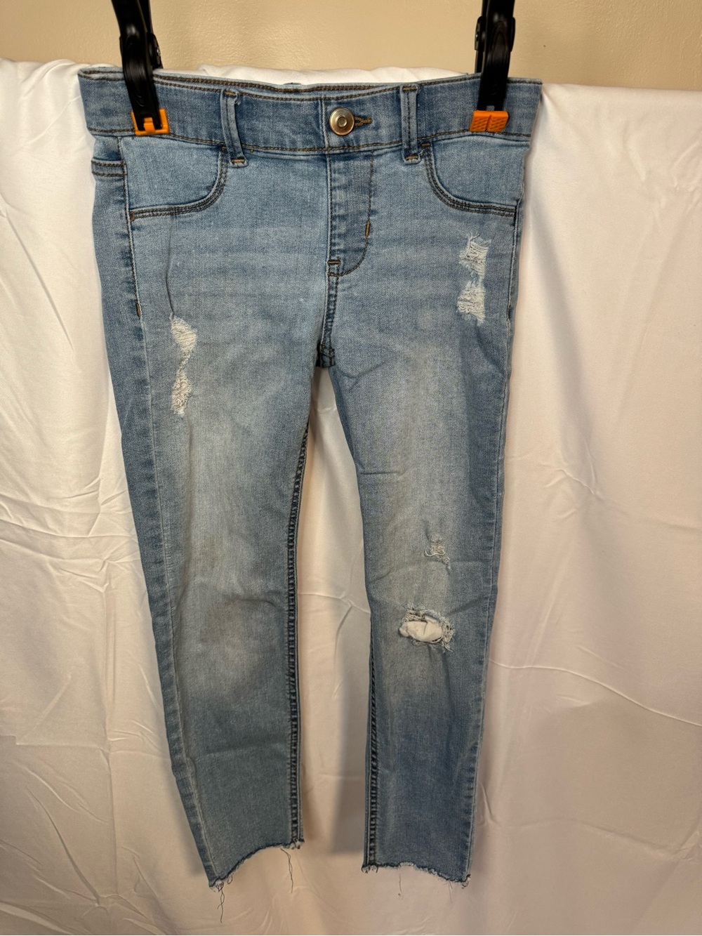 wonder nation Light Blue Distressed Skinny Jeans